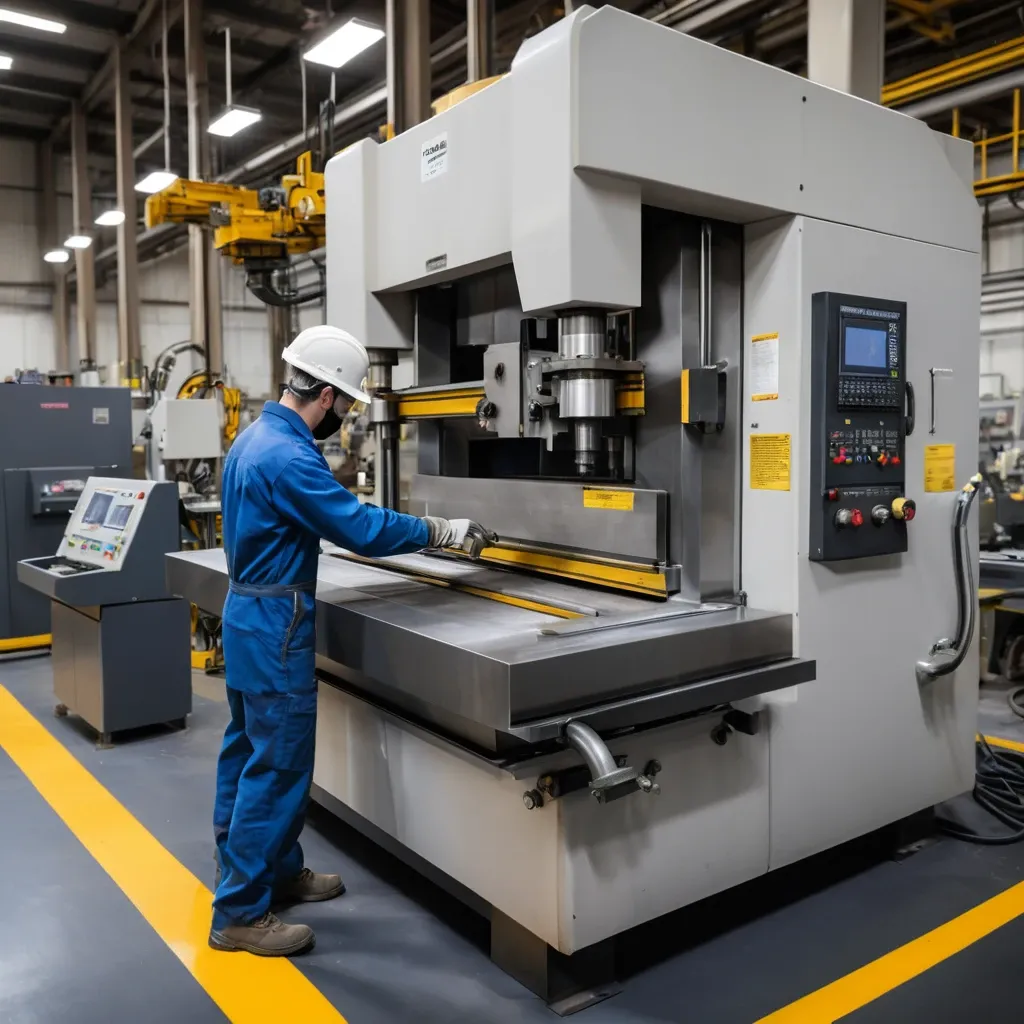 Página de produto: dobragem de chapa