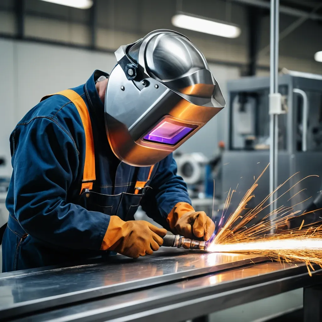 Página de produto: serviço de solda em aço inox