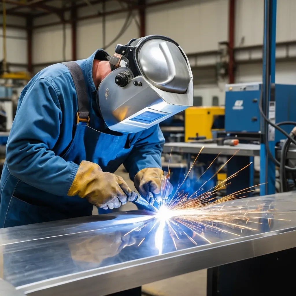 Página de produto: serviço de solda em alumínio